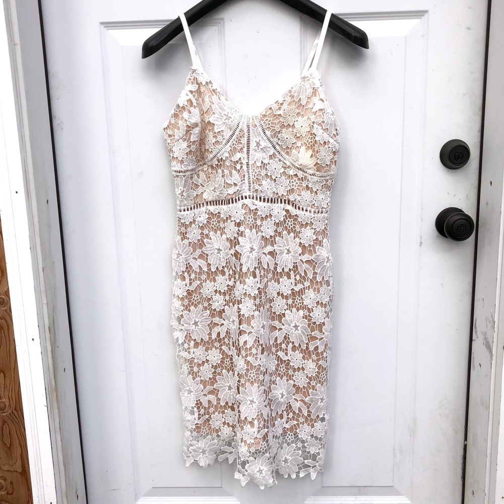 Forever 21 crochet lace dress